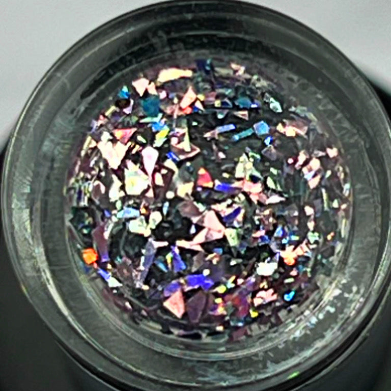 TOP COAT GLITTER TORNASOL 2411 MORADO