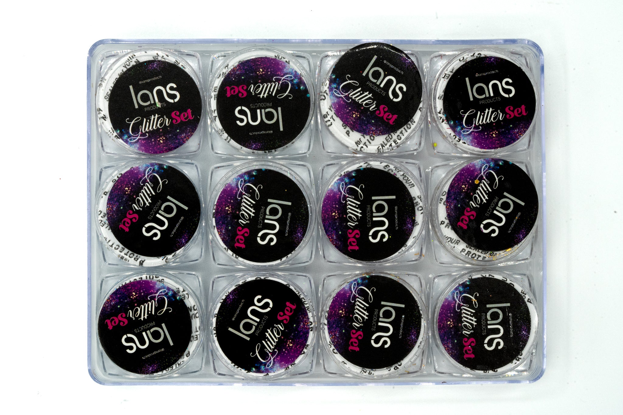 GLITTER SET - 12 COLORES